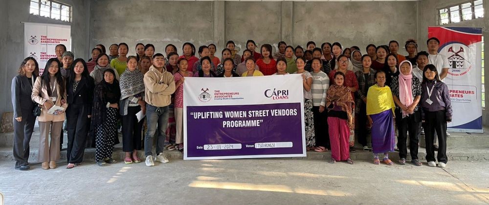 Dignitaries and participants of ‘Uplifting Women Street Vendors’ programme at Tsithrongse on January 23.